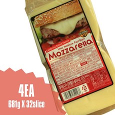 캘리포니아 냉장 모짜렐라 슬라이스, 681g, 4개