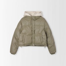 플레이블 후드 숏 패딩 점퍼_PD5WM464