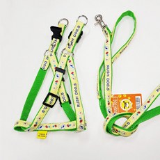 SB수빈스토어 은사자수 X반도셋트 15㎜ [색상랜덤] 강아지하네스 강아지줄 강아지산책