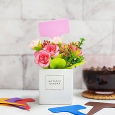 화분 정리 가드닝 식물표 대형