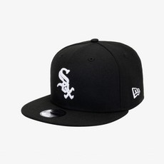 뉴에라 NEW ERA 시카고 화이트삭스 베이직 스냅백 블랙14936285 437356, 블랙, YOUTH/L(6-12세), 블랙