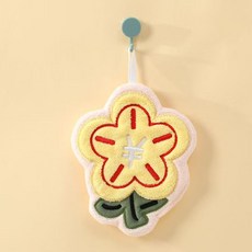 핸드타월, 1개, 노란색