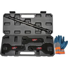 43300 공압 팬 클러치 렌치 8개 세트 제거 도구 키트 포드/GM/크라이슬러/지프 호환