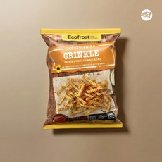 에코프로스트 벨기에 크링클컷 냉동 감자튀김, 1개, 2.5kg