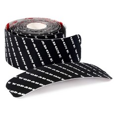 WOD&DONE 舉重體操彈繃：拇指保護貼與手指膠帶，運動防護必備，提升抓握力與安全性, 1個, 拇指貼 2*6in (黑)