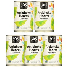 365 홀푸드마켓 아티초크 하츠 쿼터드, 5개, 400g