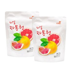 두레원 자몽청 슬라이스, 2kg, 1개입, 2개