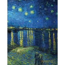 (영문도서)Van Gogh Art Planner 2023: Starry Night Over the Rhone Organizer Calendar Year J... Paperback, Semsoli, English, 9781970177725