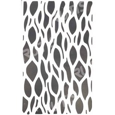 A40-0491 型染版 蝶古巴特diy 簍空模板 塗鴉模版 繪畫模版, 1個