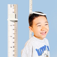 모두스마일 키재기 아기 어린이키 키재기자, 화이트180cm, 1개