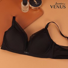 [비너스] 어반 블랙 저중심 와이어 브라 / A-C컵