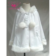 一生一世 可愛白雪公主披肩 花童/演奏會造型服