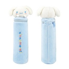 산리오 캐릭터 시나모롤 원통 봉제 필통 25cm 인형 파우치, 1개, 단품