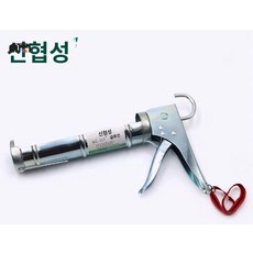 실리콘건 코킹건 셀프 노즐 접착 건 조절식 길이연장 연장, 범용 대형 반원형 글라스건 (긴 길이 미포함)