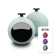 嬰兒電動磨甲器, 1個, 摩卡龍綠色嬰兒版3磨頭