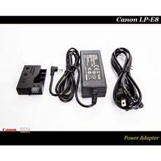 【限量促銷 】全新原廠公司貨 Canon LP-E8 For LPE8 / 550D / 600D /650D/700D, 110V家用電源供電(一組)(圖7~8)