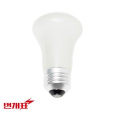 번개표 크립톤 전구 60W 불투명 E26 베이스, 본상품선택, 1개
