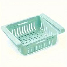 냉장고 선반 내부 레이어 파티션 플라스틱 다기능 서랍 가정용 주방 용품, 파란색