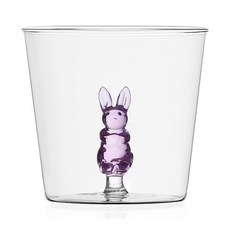 이첸도르프 애니멀팜 텀블러 유리 머그컵 354ml, 애니멀팜 토끼 352375, 1개