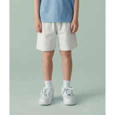 MUSINSA STANDARD KIDS 베이식 스웨트 쇼츠 [오트밀] 418551