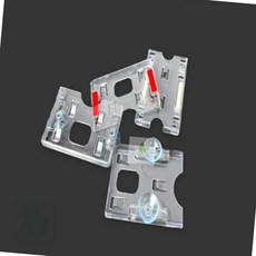 바래스 주차증케이스 주차카드홀더, 압착고무형(가로)