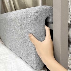 침대 쿠션 난간 가드 낙상방지 등받이 안전 펜스 푹신한 회색 폭80 높이25, 회색 폭110 높이25