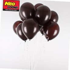 네오텍스 13cm 파스텔 네오텍스풍선 초코 라운드 풍선 100개입, 없음
