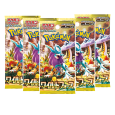 포켓몬카드 게임 SV5K 와일드포스 Wild Force 부스터 5팩(25장) 일본어판