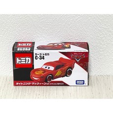 《TOMICA》多美小汽車 汽車總動員 CARS C-34 閃電麥坤(公路旅行版) - 公路旅行必備, 1個