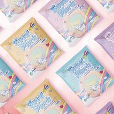 스윗모리스 [스윗모리스] 비정제원당 레인보우 미니 솜사탕 4g x 24개, 스윗모리스 미니솜사탕 4g x10개