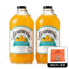[장바구니 증정] 분다버그 데코폰 만다린 코리아 에디션 375ml 탄산음료, 12개