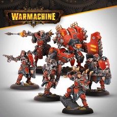 Warmachine 戰爭機甲: Khador SKS-6 Command Cadre, 1個
