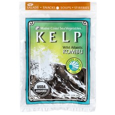 Maine Coast Sea Vegetables Kelp Wild Atlantic Kombu 2 oz 56 g, Maine Coast Sea VegeTAB 탭les,, 56g, 1개