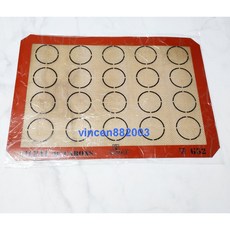 好先生烤箱專用馬卡龍矽膠墊 焙雅客烤箱適用 專業半盤矽膠墊 餅乾烤墊 杏仁瓦片墊, 1個, (3)20個單圈(切角)