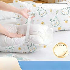 핫딜러쉬 일회용베개커버 냉감베개커버, 1개, 얇은 [2줄] 스트랩 없음
