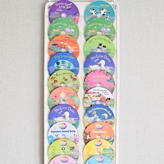마이포켓 타입10 벽걸이 학습 포켓 수납 전집 CD DVD 낱말 단어 카드 노출 사이트워드, 1개