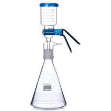 감압플라스크 진공여과장치 실험기구 흡인깔대기 샌드코어 흡입 펌프, 500ml 프리미엄 에디션