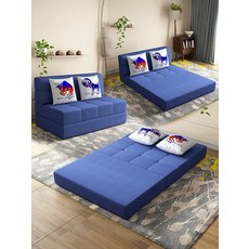 접이식소파베드 매트리스 1인용 바닥 패브릭 겸용, 1.5m 미만, 72cm 업그레이드 카키