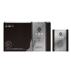 흑삼차 3g x 100포 6년근 흑삼 농축액 면역력증진 기억력개선, 1개, 100개입, 300g