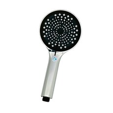 KINGBATH花灑王 幾何漩流三段增壓SPA KB-558 大噴頭大流量 飯店級衛浴精品, 1個, 蓮蓬頭(黑)