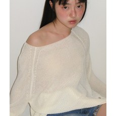 론론 RONRON SUMMER LOOSE FIT PULLOVER IVORY