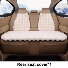 버블 플리스 카시트 쿠션 플러시 커버 인공 토끼 헤어 미끄럼 방지, Back seat beige, 14. Back seat beige, 1개