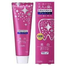 Kao 花王 Clear Clean Premium亮白牙膏, 1條, 160g