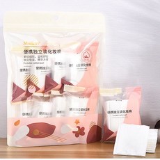 Malian 瑪莉安 便攜獨立裝化妝棉, 1個, 1包64片