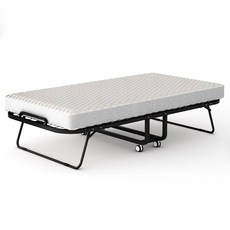 아워라이브 1인용 접이식침대 폴딩베드 간이침대, 그레이