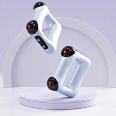 筋膜環按摩器 迷你震動 升級散熱 9種模式, SY - 16熊貓筋膜環 藍色, 1個