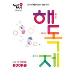 100발100중 고등 구문 독해 해독제 BOOK 1 (2026년용), 에듀원, 100발 100중 고등 구문 독해 해독제 BOOK .., 민관홍(저), 고등학생