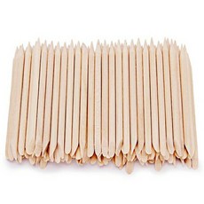 [국시 재료] 대용량 약100개 양면 다른 우드스틱, 1개