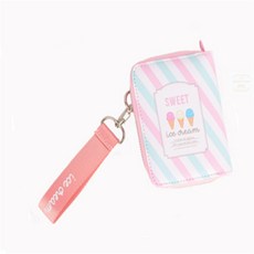 그니스토어 아이스크림 스트랩 지갑 손거울 여아지갑
