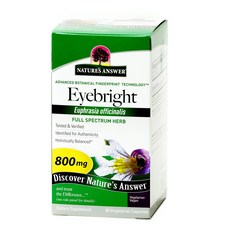 NATURE'S ANSWER 小米草素食膠囊, 90顆, 1罐